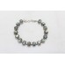 Bracelet 925 Sterling Silver Natural Gray Labradorite Gemstone C 565